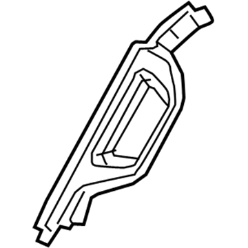 Mopar 6TS90TX7AB Molding A Pillar