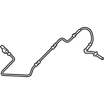 Mopar 68309279AD Sensor Anti-Lock Brakes Rear Left, Driver Side