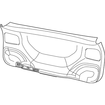 Jeep 6AV27DX9AB PANEL Liftgate