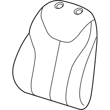 Dodge 68083597AA FOAM Seat Back