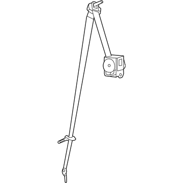 Dodge 5UZ22DX9AB SEAT BELT Retractor