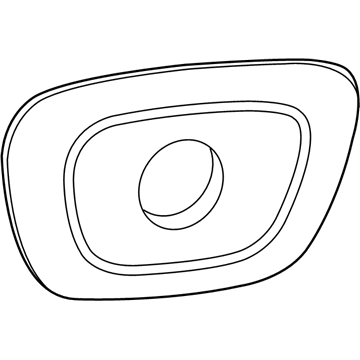 Jeep 1YR54AXRAE CAMERA ASSEMBLY With Bezel