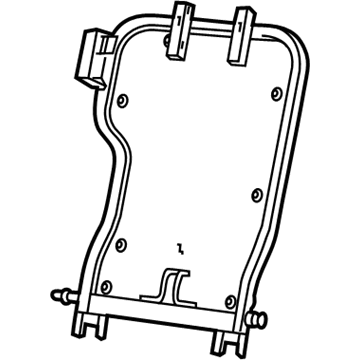Mopar 68270255AA Frame Rear Seat Back, Passenger Side Mopar 68270255AA Frame Rear Seat Back, Passenger Side