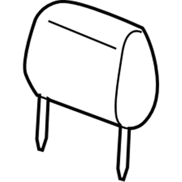 Ram 5NQ19HL1AA HEADREST Front