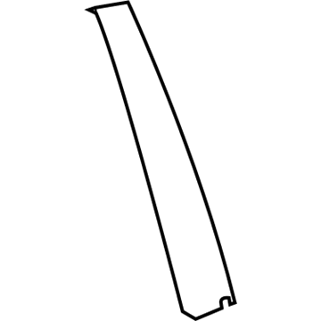 Ram 68351203AA APPLIQUE B Pillar Front
