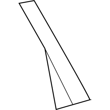 Dodge 55399298AB APPLIQUE Rear Door