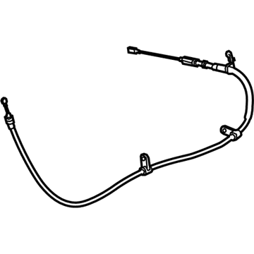 Ram 68241548AC CABLE Parking Brake Front