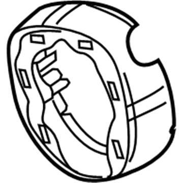 2020 Chrysler Voyager Steering Column Cover - 7TG78DX9AA