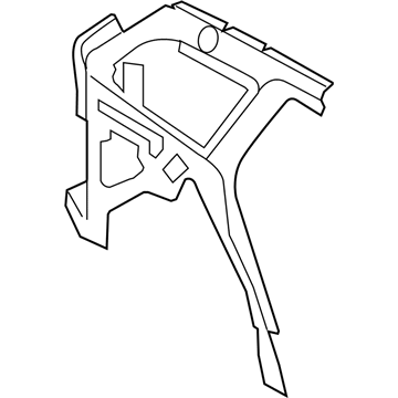 Mopar 68373042AB Panel Bodyside Aperture Inner Rear