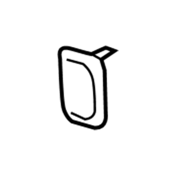 Mopar 1UA98TZZAA Cover Tow Hook