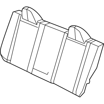 Chrysler 1FU781D5AA SEAT BACK Rear