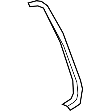 Ram 68309880AC MOLDING Day Light Opening Rear Door