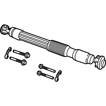 68272544AC Mopar Shaft Drive Rear 1-Piece Illustration 1 of 1