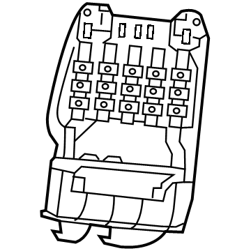 Jeep 6CD99TX7AC PANEL Front Seat Back