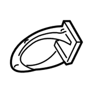 Mopar 68096344AC Cup Fuel Door Mounting