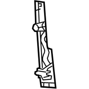 Mopar 1WG18DX9AA Panel Cowl Side Trim