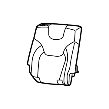 Jeep 6ST30LT5AA COVER Rear Seat Back Right