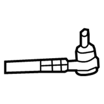 Jeep 68258760AC SOCKET Drag link outer