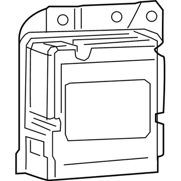 Ram 68399790AE MODULE Air Bag Control