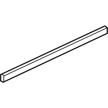 Dodge 68082799AA WEATHERSTRIP Front Door Belt Inner