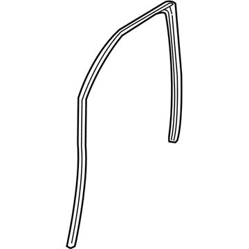 Ram 68285727AE SEAL Front Door Glass Run