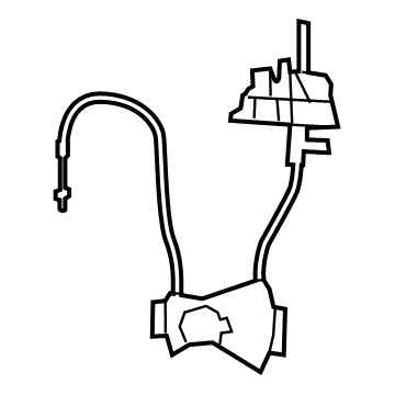 Mopar 6YQ05TX7AA Handle And Cable Seat Release