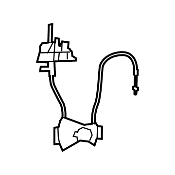 Jeep 6YQ04TX7AB HANDLE AND CABLE SEAT RELEASE