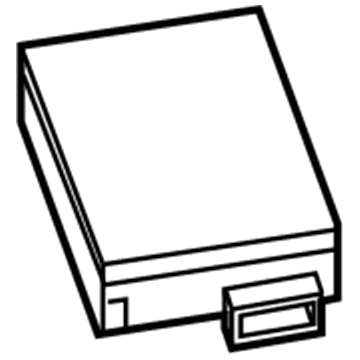 Chrysler 68302684AA MODULE BLIND SPOT DETECTION