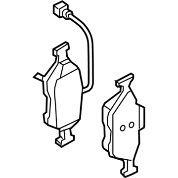 Ram 68351926AA PAD KIT Front Disc Brake