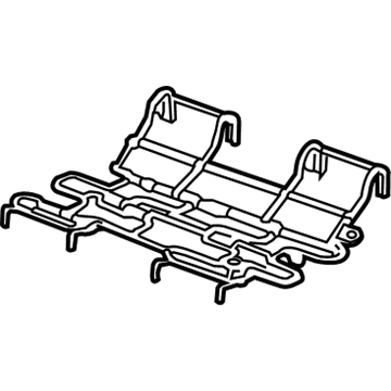 Mopar 68275884AA Flexmat Front Seat Back