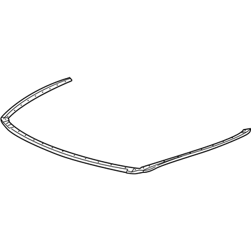 Jeep 68402763AB SEAL Hood To Grille