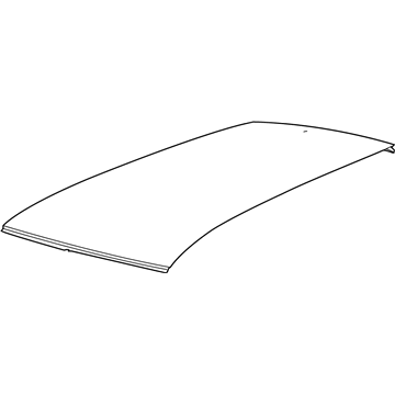 Mopar 68102834AA Panel Roof Without Sunroof Opening 68102834AA Mopar Panel Roof Without Sunroof Opening Illustration 1 of 1