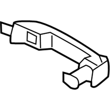 Jeep 5UW70TZZAA HANDLE Exterior Door
