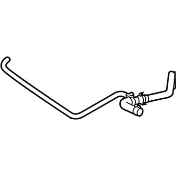 Dodge 68193882AA HOSE AND TUBE Heater Return