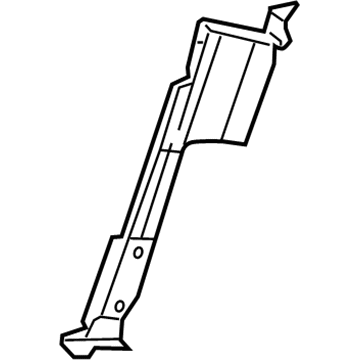 Dodge 68233015AA SEAL Radiator Side Air