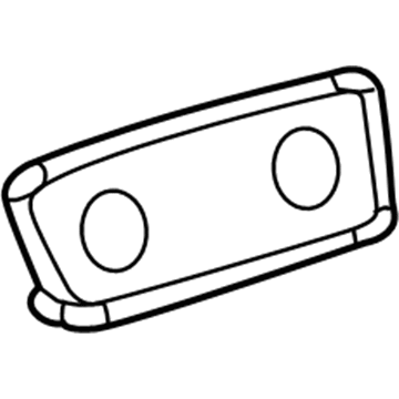 Chrysler 6EK27DX9AA BEZEL Power Outlet