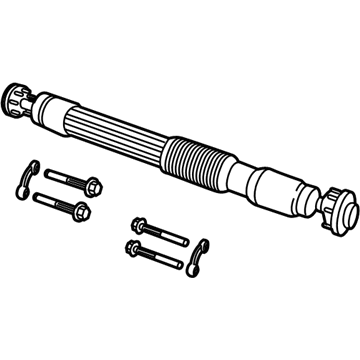 Mopar 68272543AC Shaft Drive Rear 1-Piece 68272543AC Mopar Shaft Drive Rear 1-Piece Illustration 1 of 1