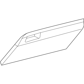 Chrysler 1QF13LC5AO GLOVE BOX Instrument Panel
