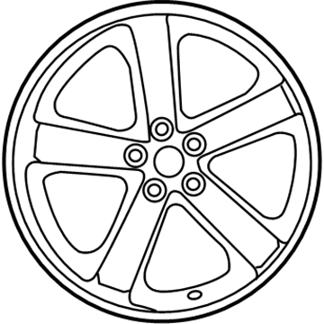 Mopar 5ZW66SHNAB Wheel Aluminum Mopar 5ZW66SHNAB Wheel Aluminum