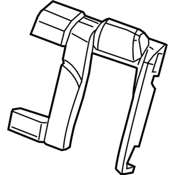 Chrysler 5ZC59DX9AA COVER Rear Seat Back Left