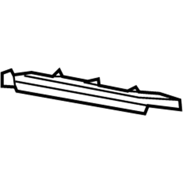 Mopar 68229138AB Bracket Fascia Mopar 68229138AB Bracket Fascia