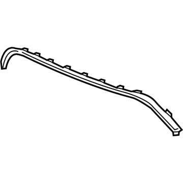 Chrysler 5SD33SZ0AC APPLIQUE Fascia