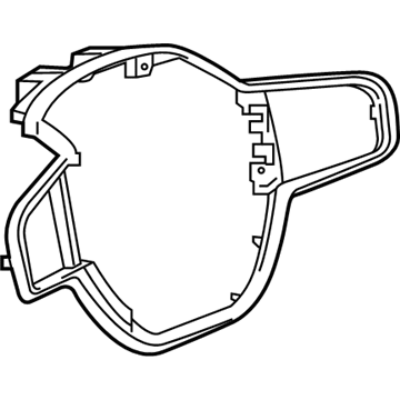 Ram 6TE68TZ6AA BEZEL Steering Wheel