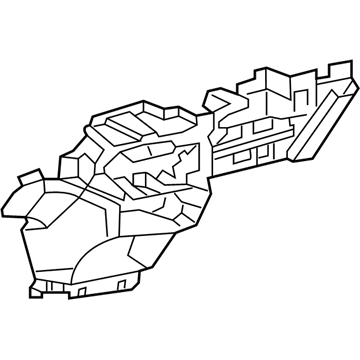 Mopar 5SP92DX9AD Panel Instrument Lower