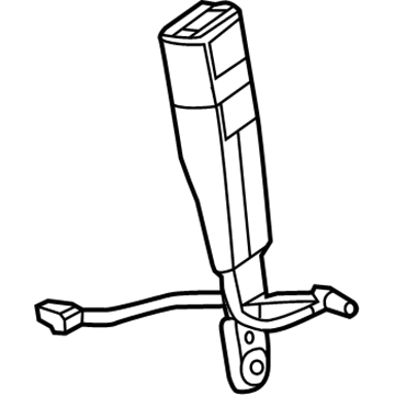 Jeep 1VL12LU5AB SEAT BELT Front Inner