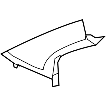 Jeep 1LL89HDAAC MOLDING Windshield Garnish