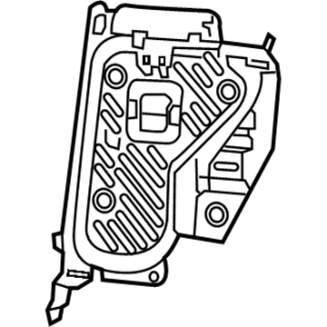 Jeep 68281196AB FRAME Rear Seat Back 40%