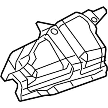 Chrysler 68214229AB SHIELD Exhaust Muffler