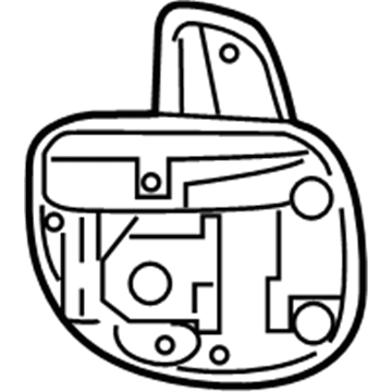 Jeep 1YR10DX9AC SWITCH Paddle Up Right