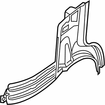 Ram 68134093AA REINFORCEMENT Fender